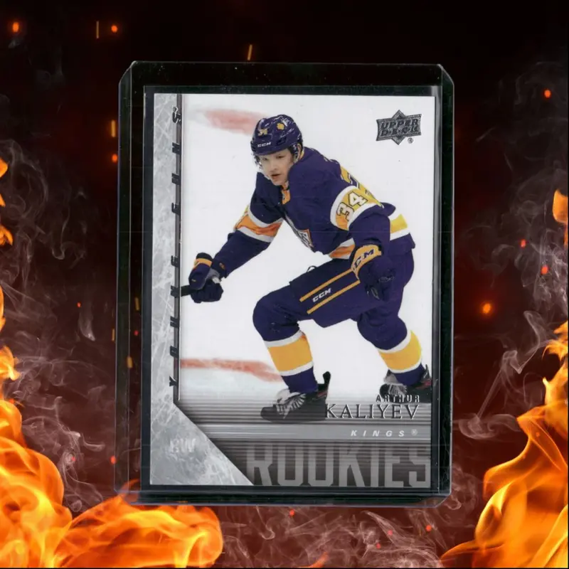 2020-21 Upper Deck Arthur Kaliyev 2005-06 Tribute Retro Young Guns Rookie #T-100