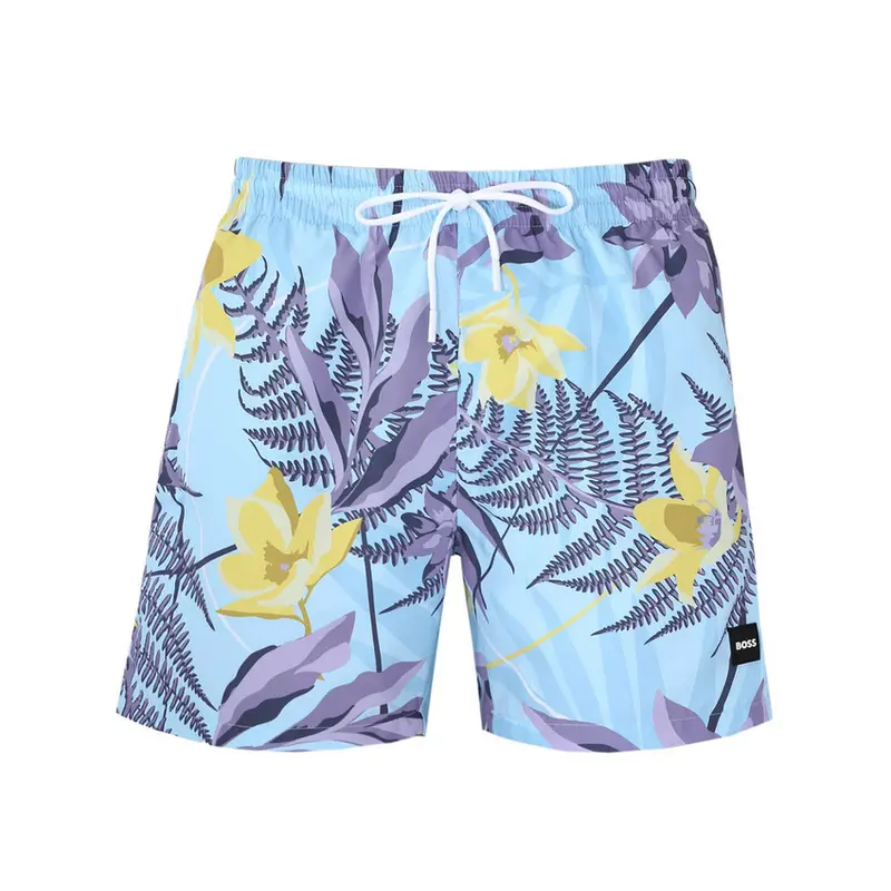 HUGO BOSS MENS SHORT PURPLE PIRANHA 50508844511