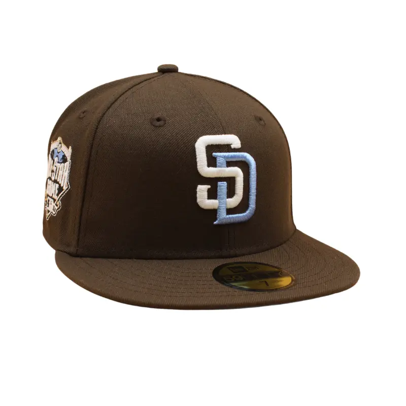 San Diego Padres Cooperstown 59Fifty Fitted All Star Game 2016 - Brown/Sky
