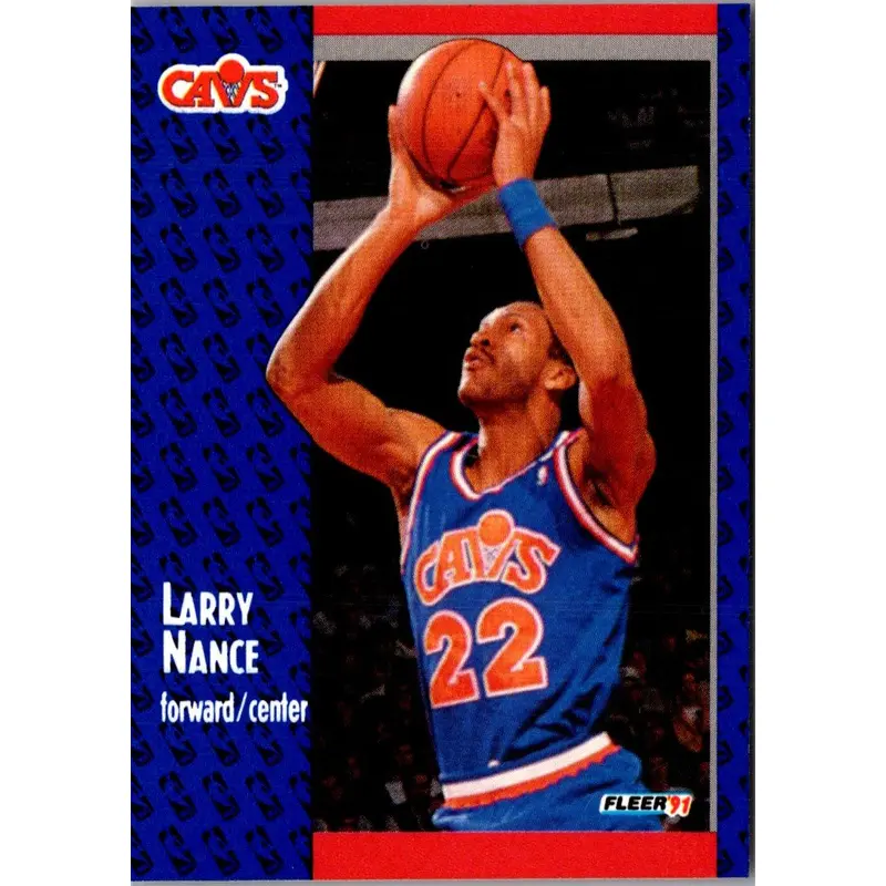 1991 Fleer Larry Nance #37