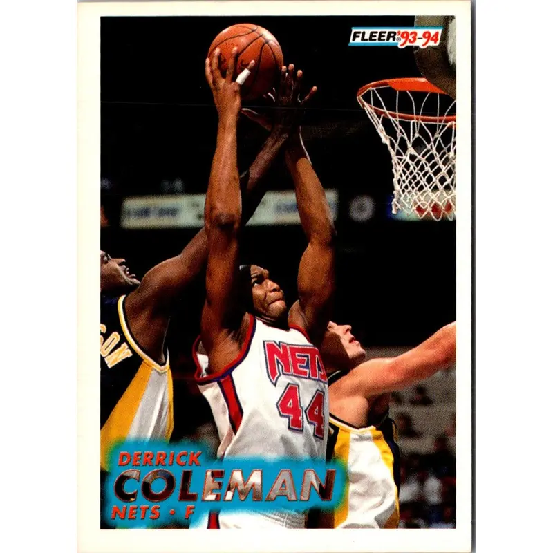 1993 Fleer Derrick Coleman #133