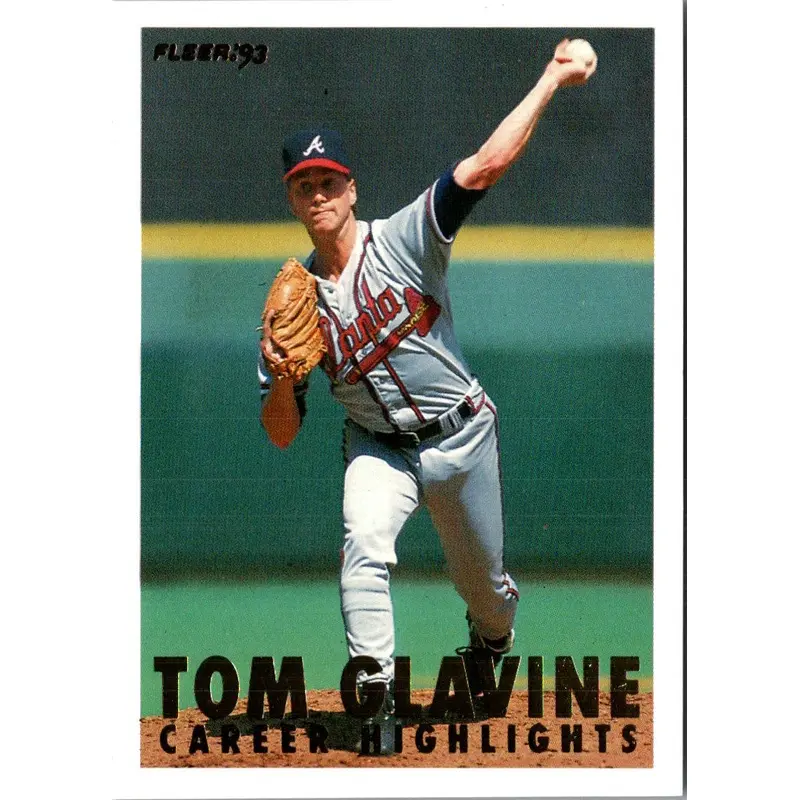 1993 Fleer Tom Glavine Career Highlights Tom Glavine #10