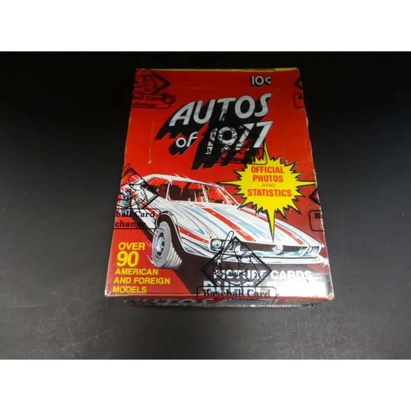 1976 Topps Autos of 1977 Unopened Wax Box (Authenticate)