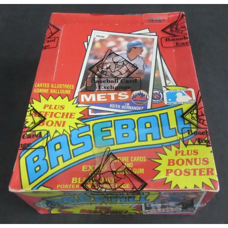 1985 OPC O-Pee-Chee Baseball Unopened Wax Box (Tape Intact)