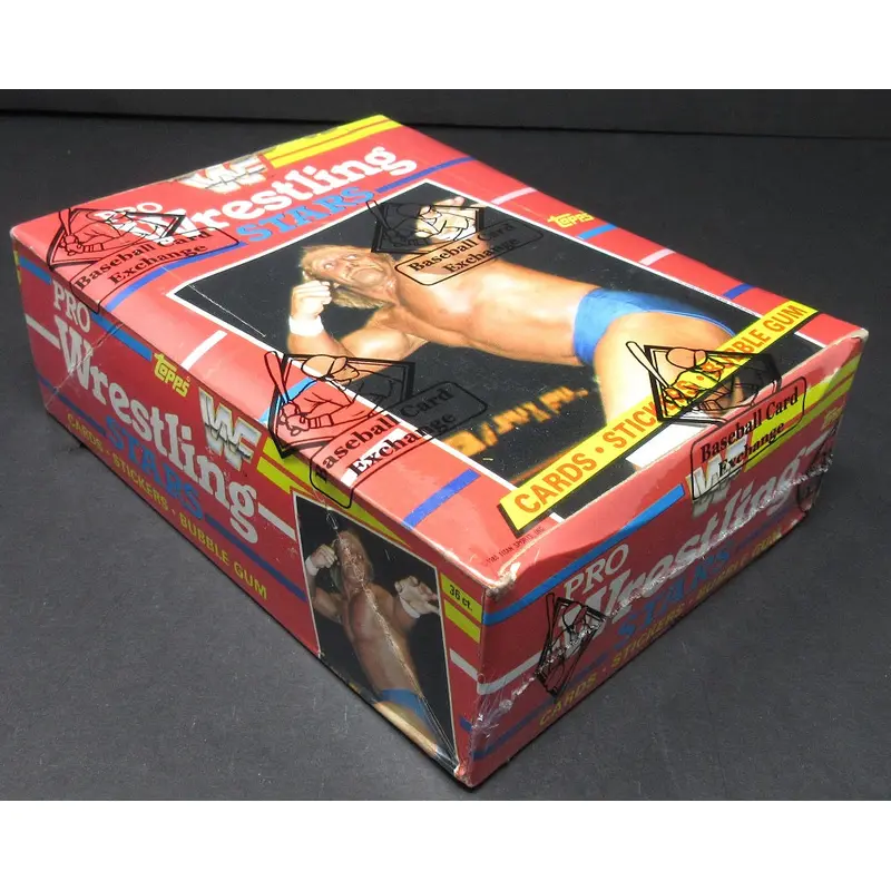 1985 Topps WWF Pro Wrestling Stars Unopened Wax Box (BBCE) (Non)