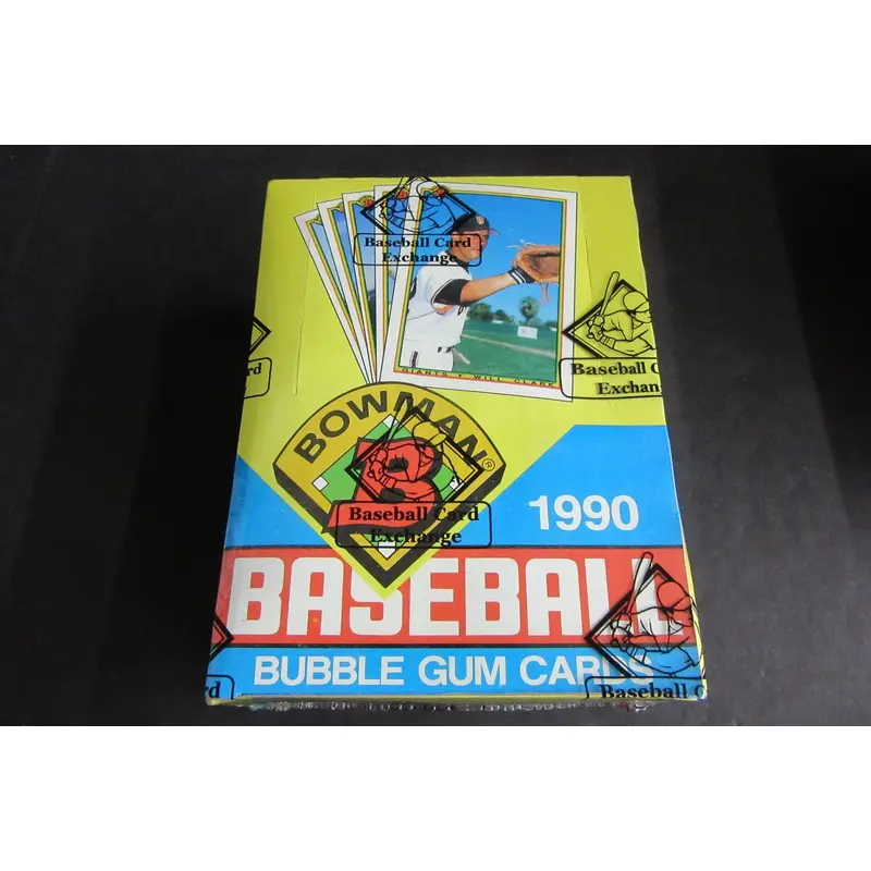 1990 Bowman Baseball Unopened Wax Box (FASC)