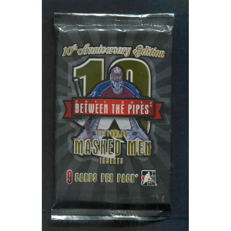 2011/12 In the Game Between the Pipes Hockey Unopened Pack (9)
