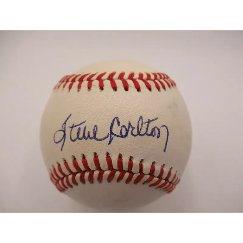 Steve Carlton Signed Autographed Major League Baseball SGC COA