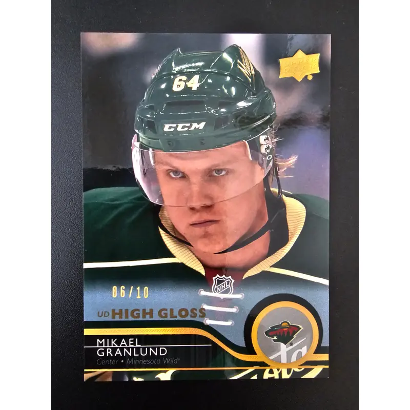 2014-15 Upper Deck - High Gloss - Mikael Granlund #344 /10