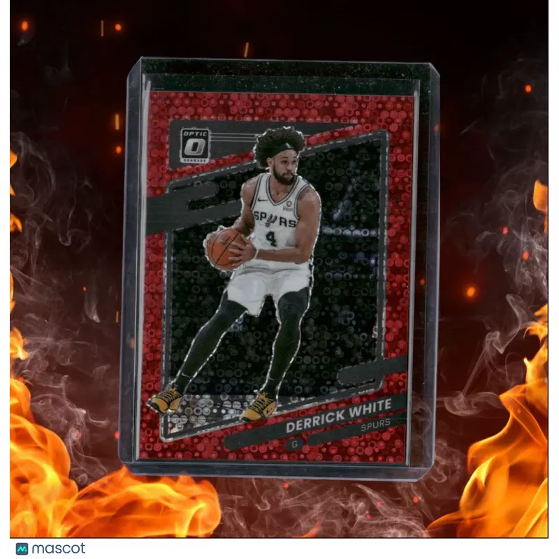 2021-22 Donruss Optic Derrick White Fast Break Red Prizm 81/85 #4