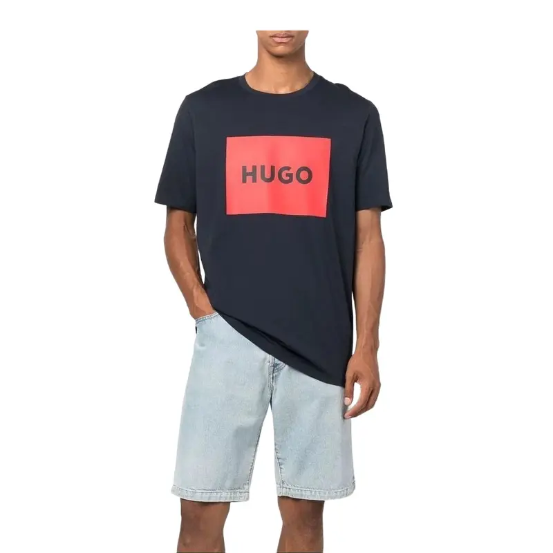 HUGO BOSS MENS NAVY T-SHIRT DULIVE 222 50467952405