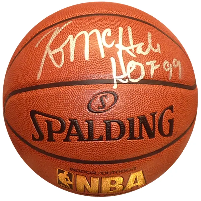 Kevin McHale Autographed NBA Basketball
