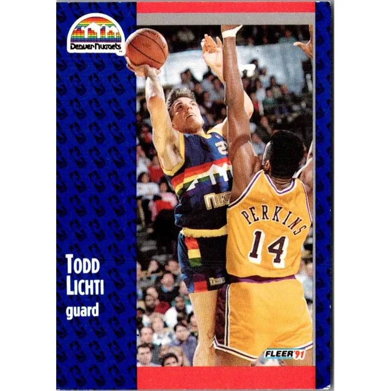 1991 Fleer Todd Lichti #51