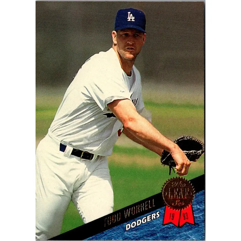 1993 Leaf Todd Worrell #429