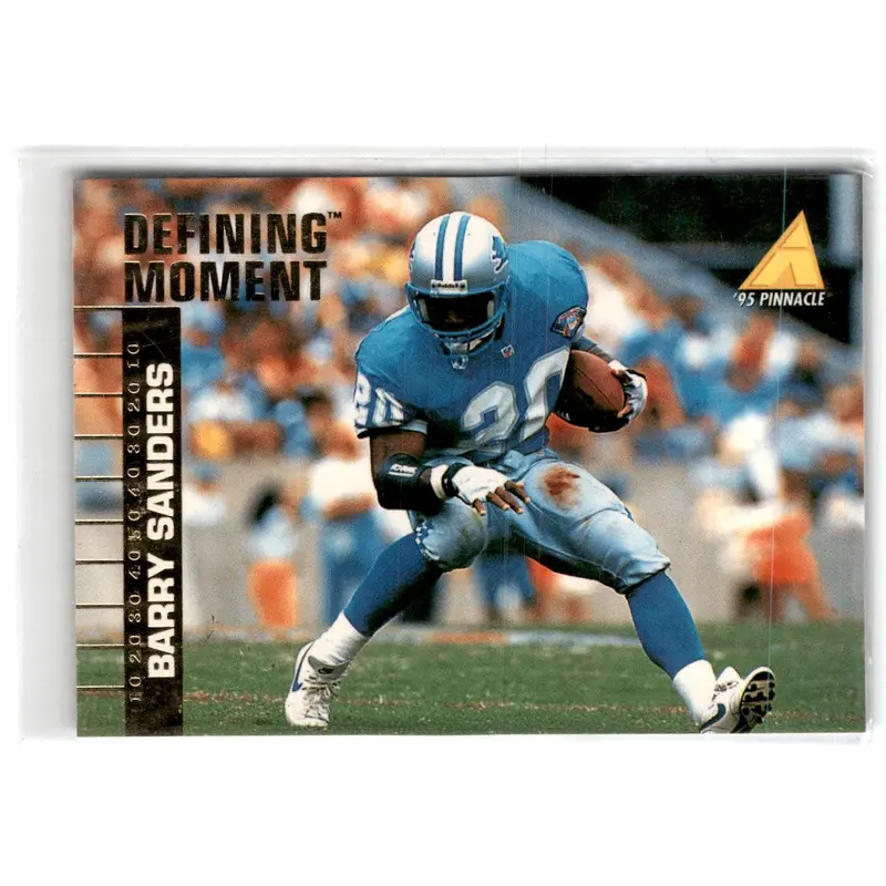 1995 Pinnacle Club Collection Barry Sanders #216