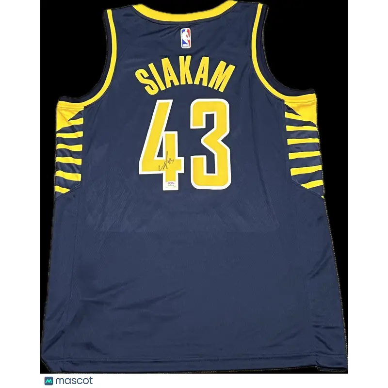 Pascal Siakam Signed Jersey PSA Indiana Pacers Autographed