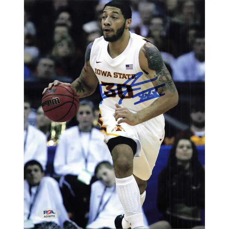 ROYCE WHITE signed 8x10  photo PSA/DNA Iowa State Cyclones Autographed