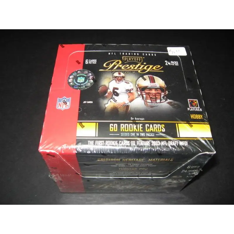 2003 Playoff Prestige Football Box (Hobby)