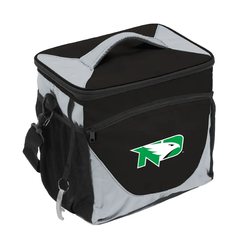 North Dakota Black 24 Can Cooler