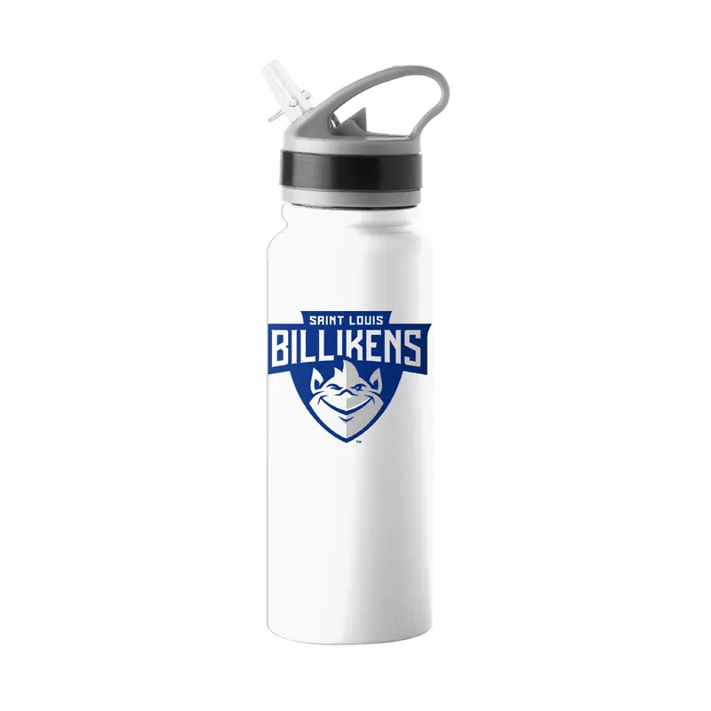 Saint Louis Univ 25oz Logo SingleWall FlipTop Bottle