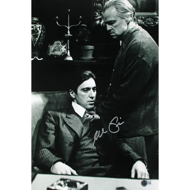 Al Pacino The Godfather Authentic Signed 12x18 Photo Autographed BAS #BQ98465