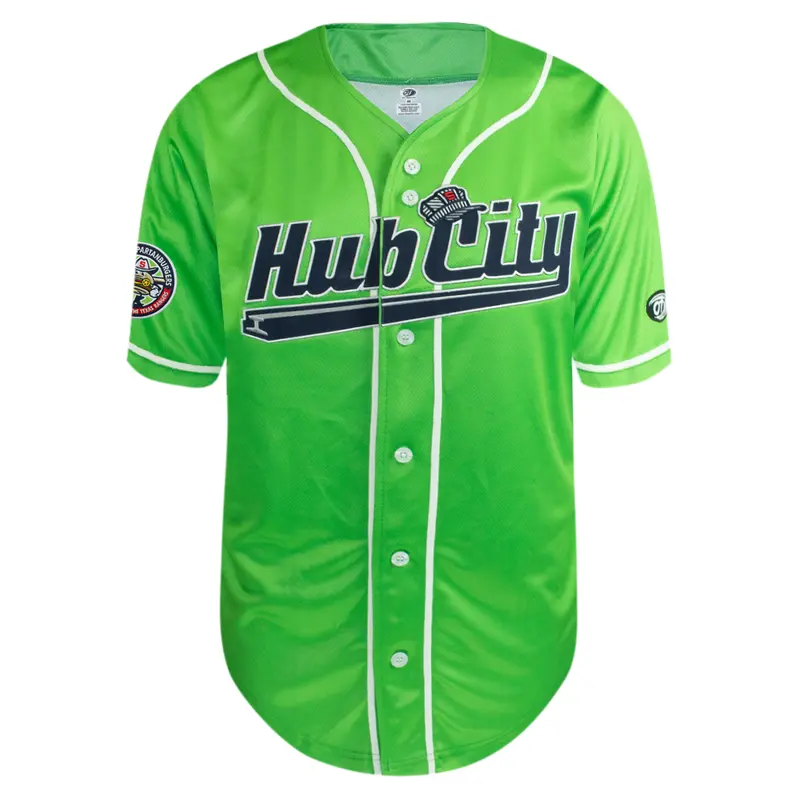 Youth Stitched Green Jersey