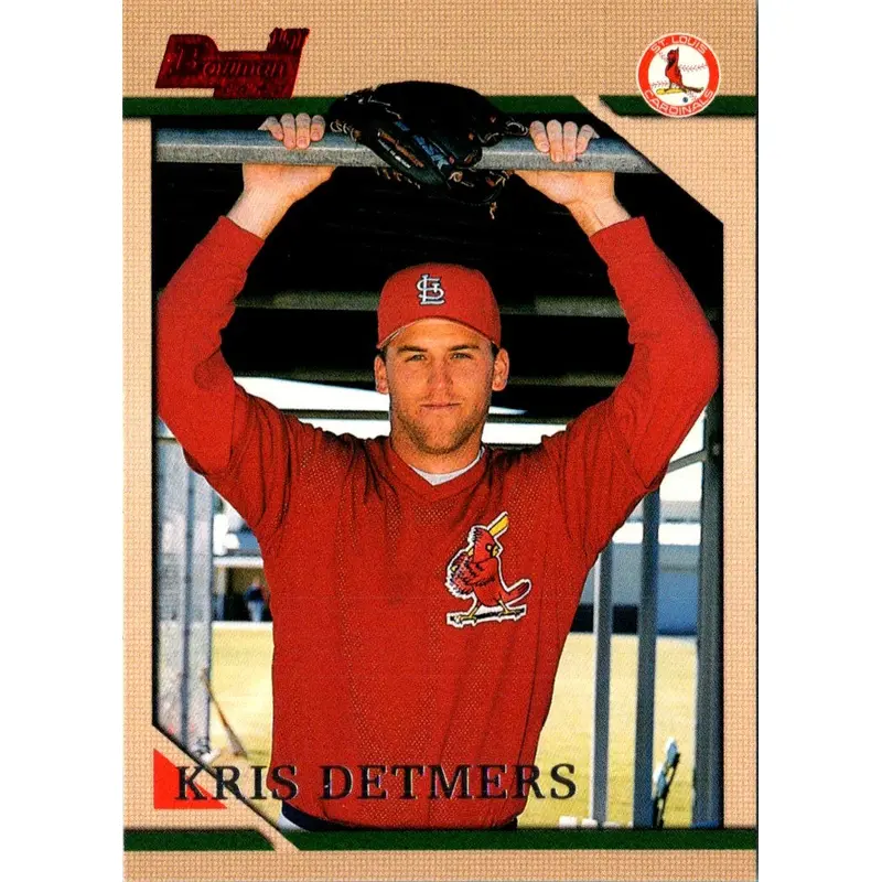 1996 Bowman Kris Detmers #160 Rookie