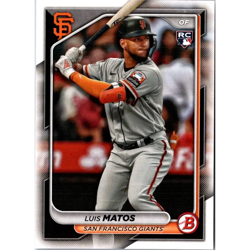 2024 Bowman Green Pattern Luis Matos #12