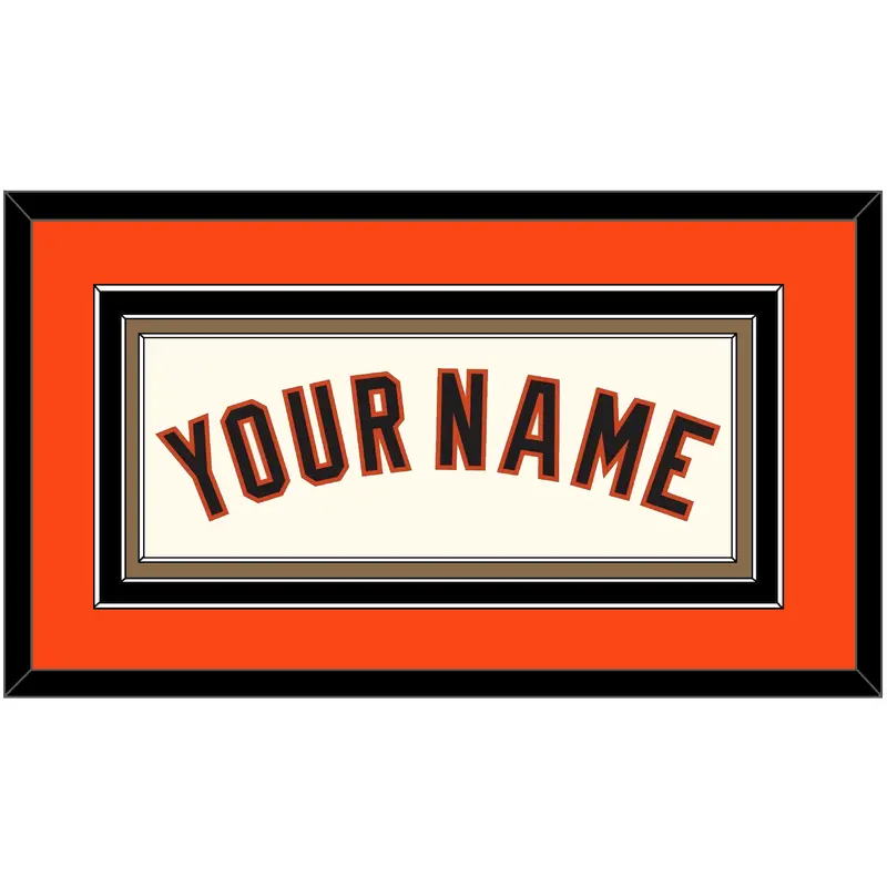 San Francisco Name - Home Cream - Triple Mat 2