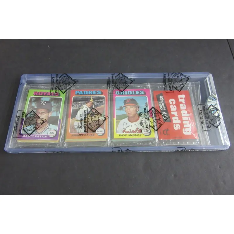 1975 Topps Baseball Unopened Rack Pack (BBCE) (#1)