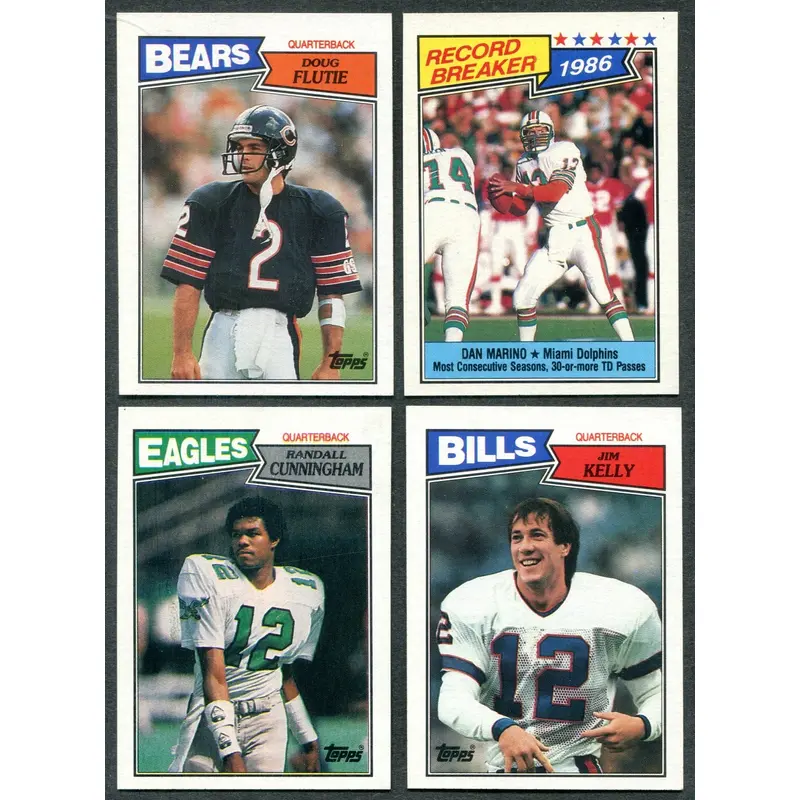 1987 Topps Football Complete Set NM/MT (396) (23-280)