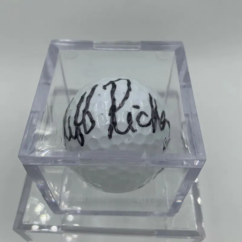 Cliff Richey Tennis Star Signed Autographed Golf Ball PGA With JSA COA