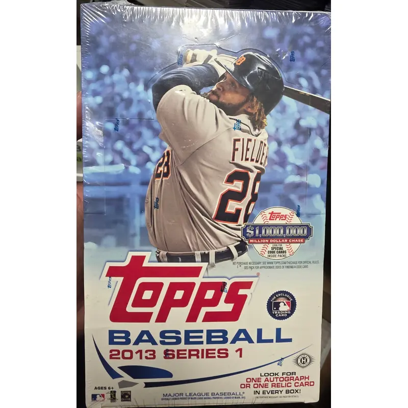 2013 Topps Series 1 Baseball Hobby Box