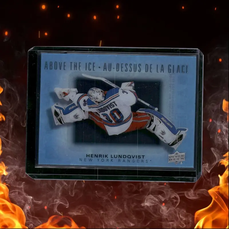 2015-16 Upper Deck Tim Hortons Henrik Lundqvist Above The Ice #AI-HL
