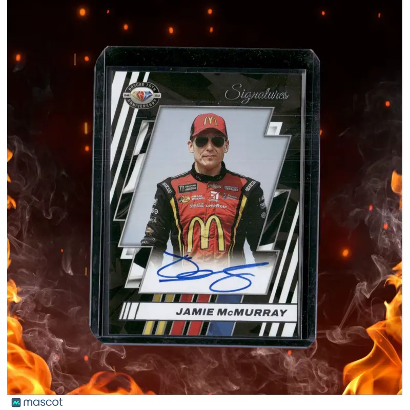2023 Panini Donruss Racing Jamie McMurray Signatures 75th #75-JM