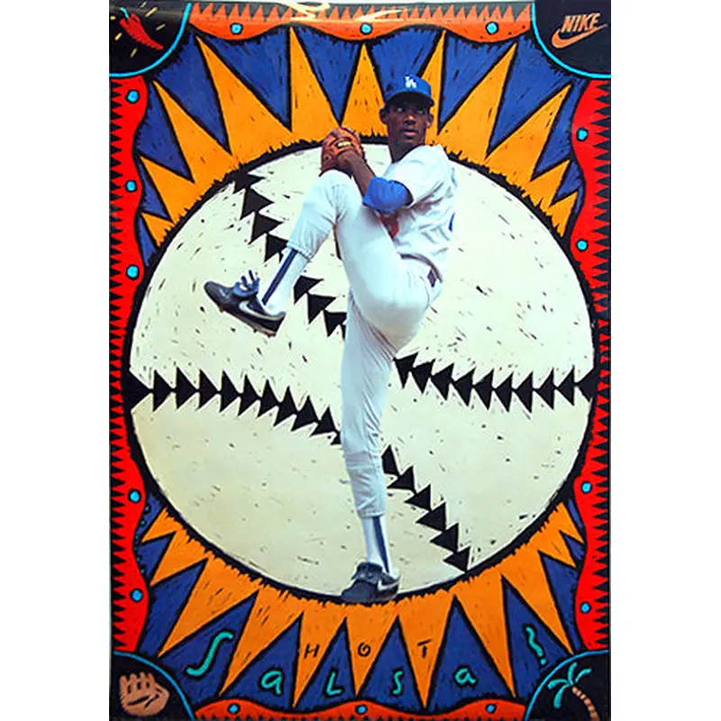 Ramon Martinez "Hot Salsa" Los Angeles Dodgers Classic Nike Poster (1991) - LAST ONE