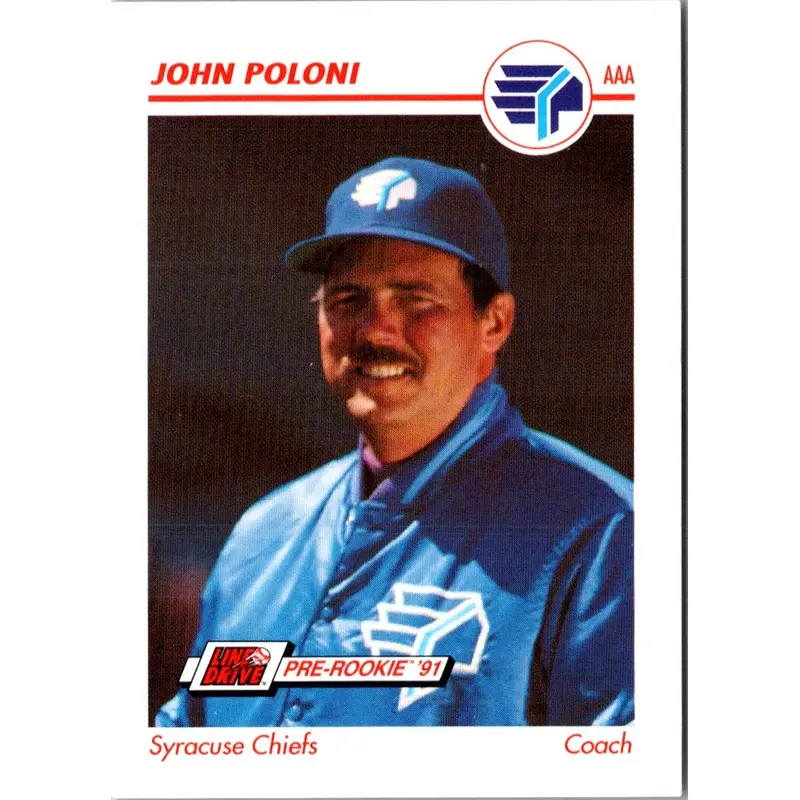 1991 Line Drive AAA John Poloni #522