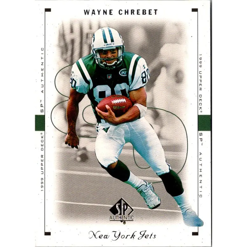 1999 SP Authentic Wayne Chrebet #60