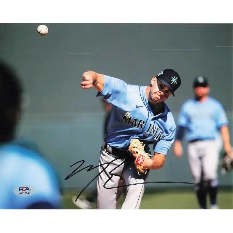 Matt Brash signed 8x10 photo PSA/DNA Baseball Autographed