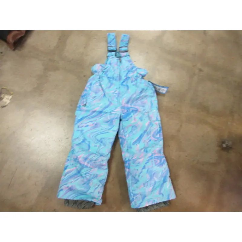 New Pulse Fashion Snow Bib Purple Swirl Size 4T