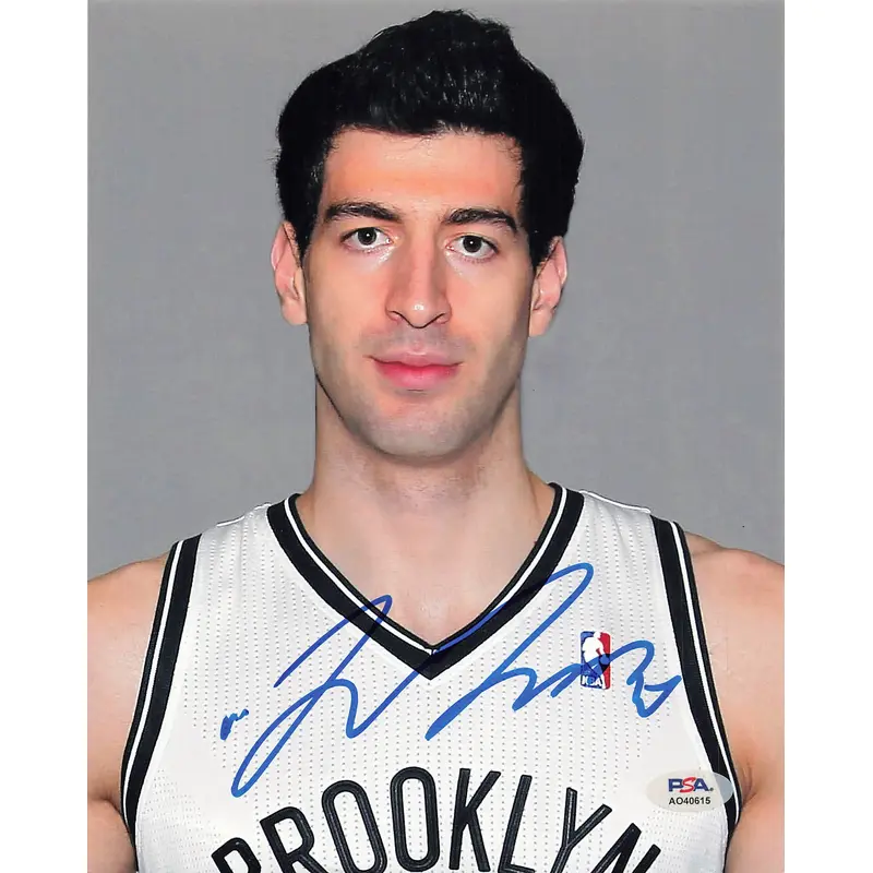 TORNIKE SHENGELIA signed 8x10 photo PSA/DNA Brooklyn Nets Autographed
