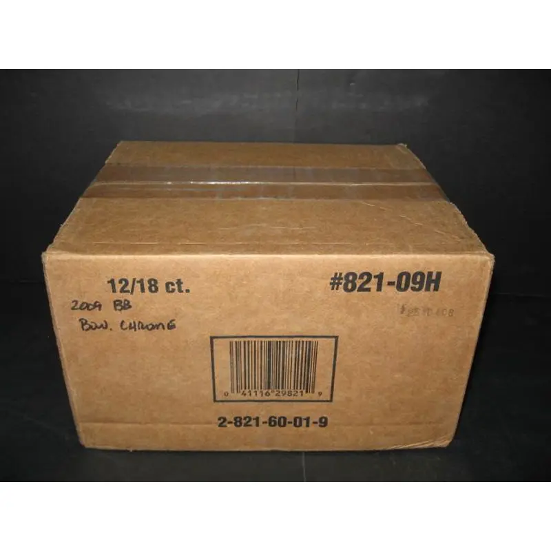2009 Bowman Chrome Baseball Case (Hobby) (12 Box)