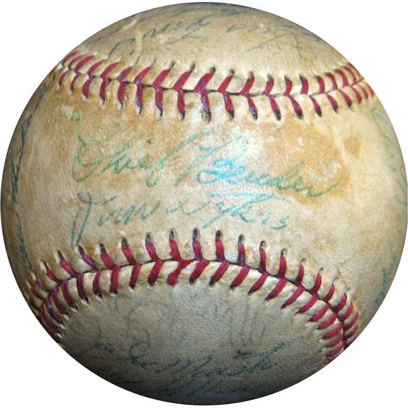 Chief Bender Sweetspot HOF Philadelphia Athletics Signed Baseball PSA DNA COA