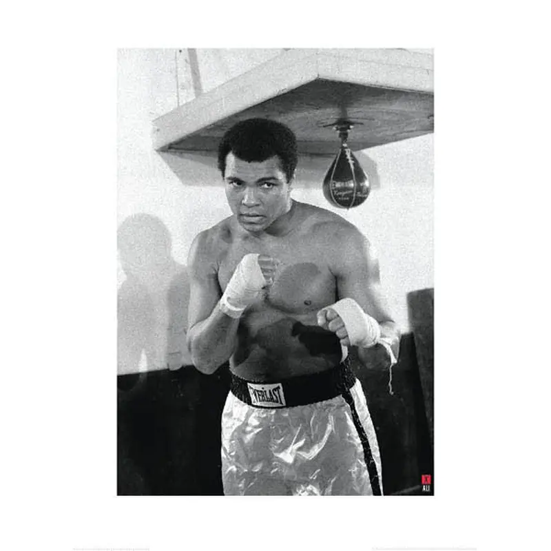 Muhammad Ali "Speedbag" Gallery Print - Pyramid Posters 2007