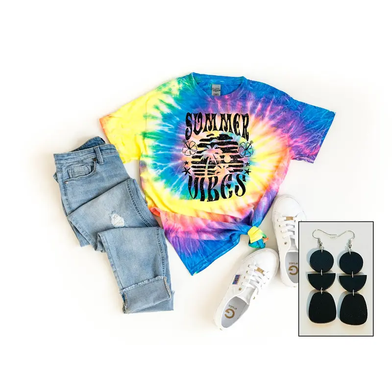 Summer Vibes- Distressed