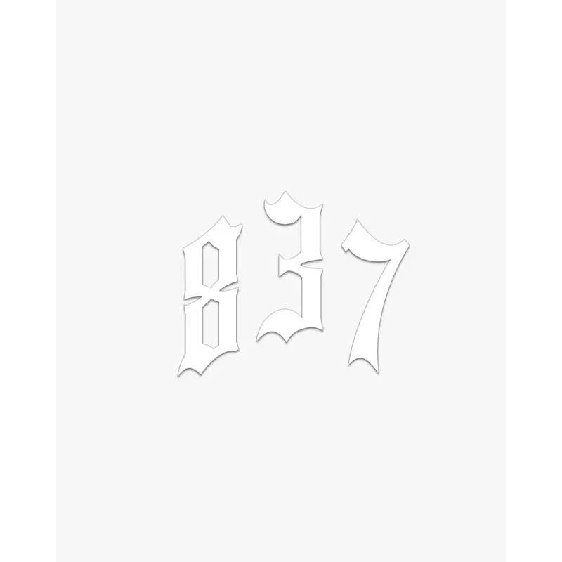 THE (837) VANQUISH PREMIUM DECAL