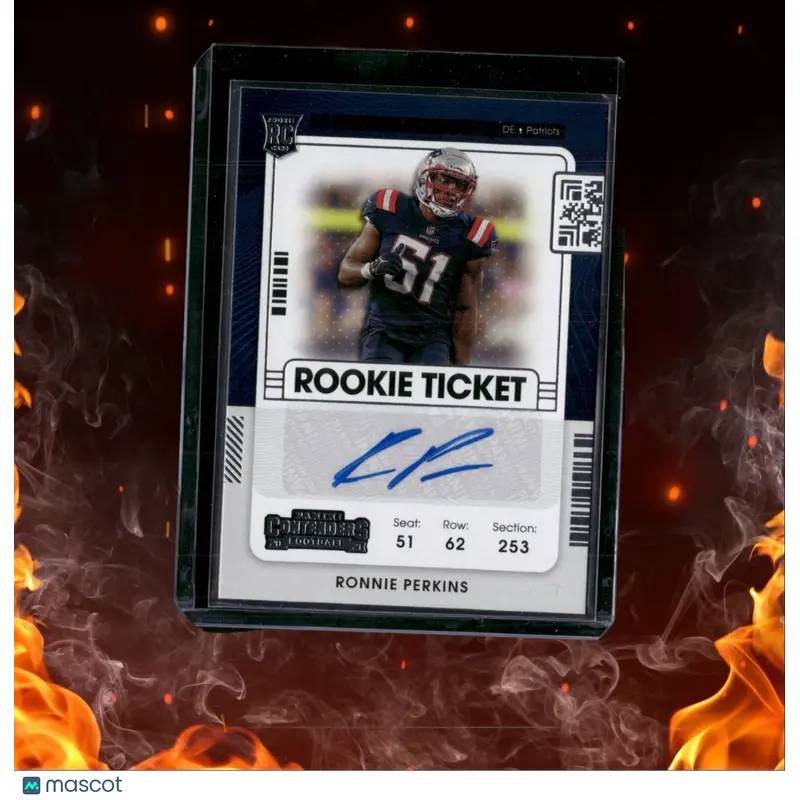 2021 Panini Contenders Rookie Ticket Ronnie Perkins Auto #191