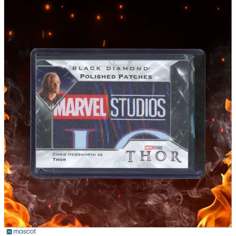 2021 UD Black Diamond Thor Chris Hemsworth Polished Patches #PP-TH1