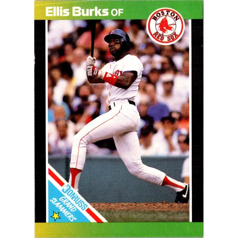 1989 Donruss Leaf Blue Chips Ellis Burks #12