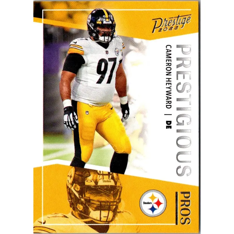 2022 Panini Prestige Prestigious Pros Cameron Heyward #PP-15